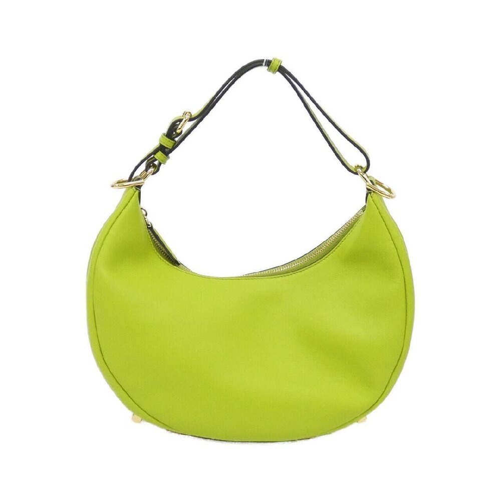 Fendi Fendigraphy hobo bag leather Green